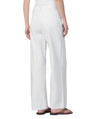 The Ryan Maternity Wide Leg Jeans in White