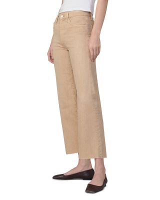 The Blake High Rise Ankle Wide Leg Jeans in Sunkissed