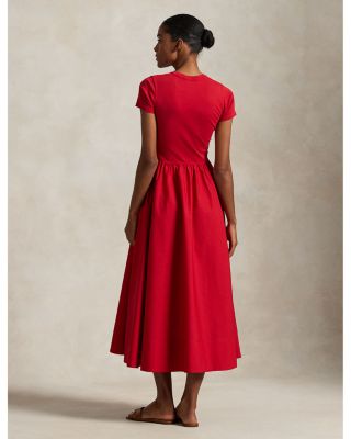 Cotton Short Sleeve Dress