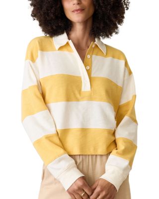 Cropped Rugby Polo Top