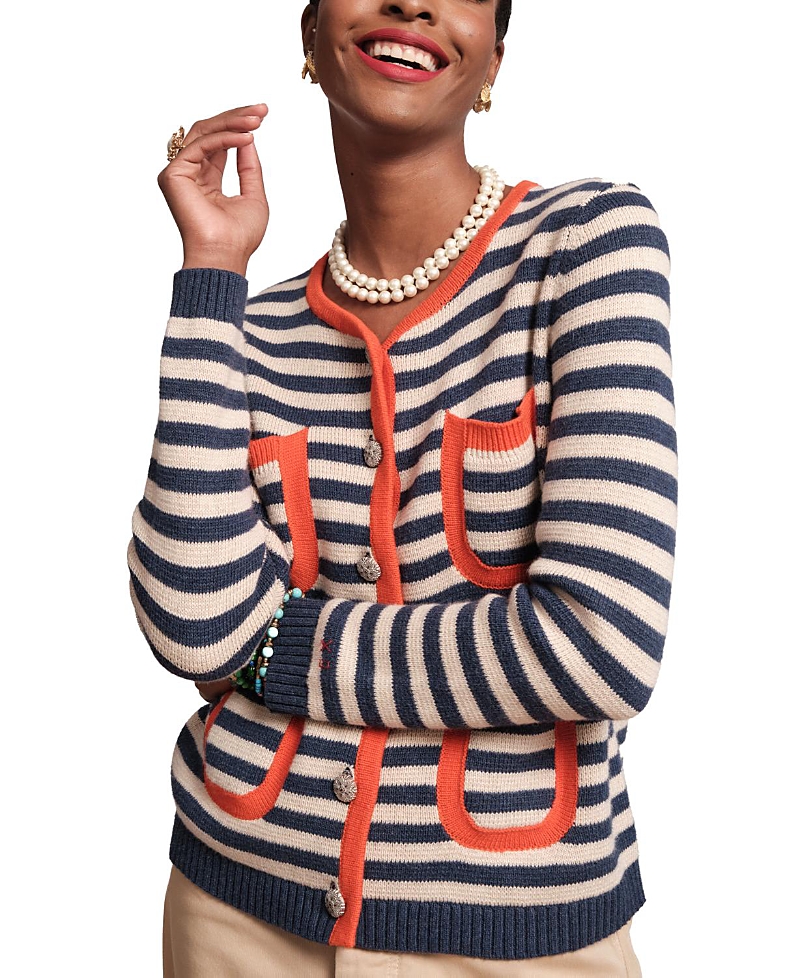 FRANCES VALENTINE PIERRE STRIPE SWEATER