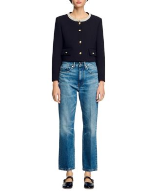 Beaded Collar Jacket 