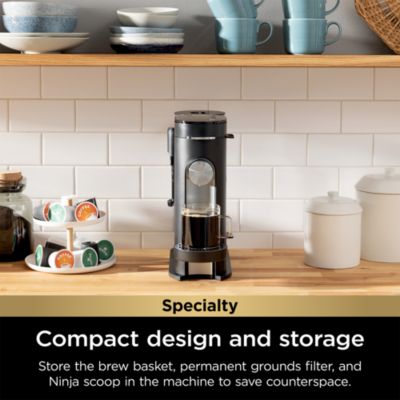 Single Serve Pods and Grounds Specialty Coffee Maker