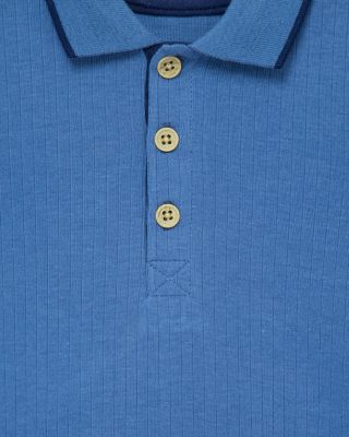 Boys' Polo Collar Romper - Baby