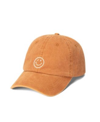 Smiley Embroidered Dad Hat