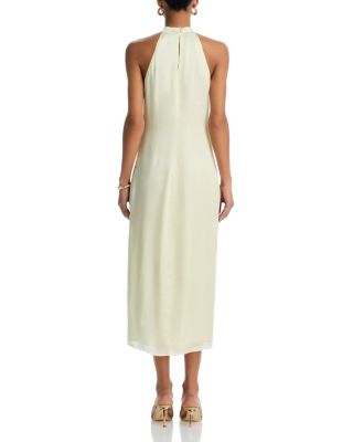 Floral Halter Midi Dress - Exclusive 