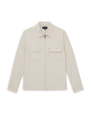 Technical Zip Front Overshirt