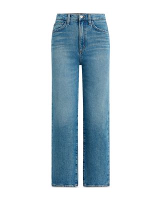 The Margot High Rise Crop Straight Leg Jeans in Metaphor