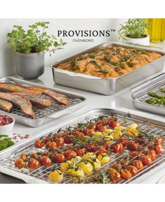 OvenBond&amp;reg; 3-Piece Tri-ply Clad Stainless Steel Ovenware Set