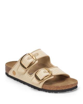 Women's Arizona Big Buckle Raffia Sandals
