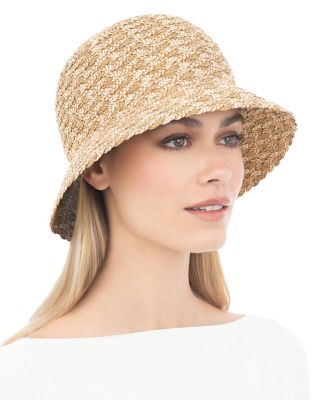 Woven Pith Bucket Hat