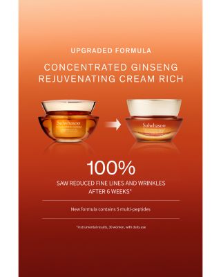 Concentrated Ginseng Rejuvenating Cream Rich 1.7 oz.