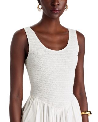 Dana Smocked Mini Dress