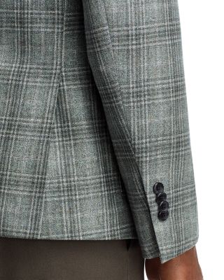 Plaid Regular Fit Unstructured Sport Coat - Exclusive