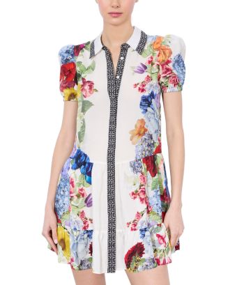 Alice+Olivia■Claire Short Sleeved Tiered Dress■ドレス Alice and Olivia Claire Short Sleeved Tiered Dress
