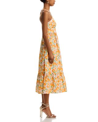 Floral Midi Dress - Exclusive