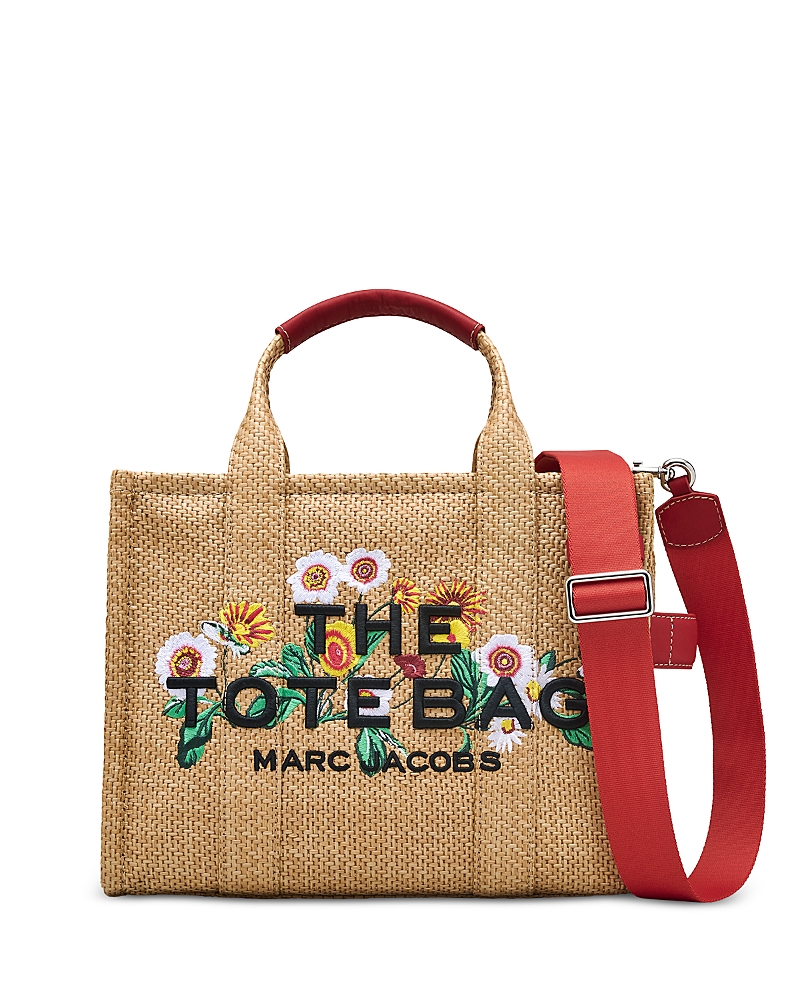 Marc Jacobs Raffia Medium The Daisy Tote Bag Handbag In Natural