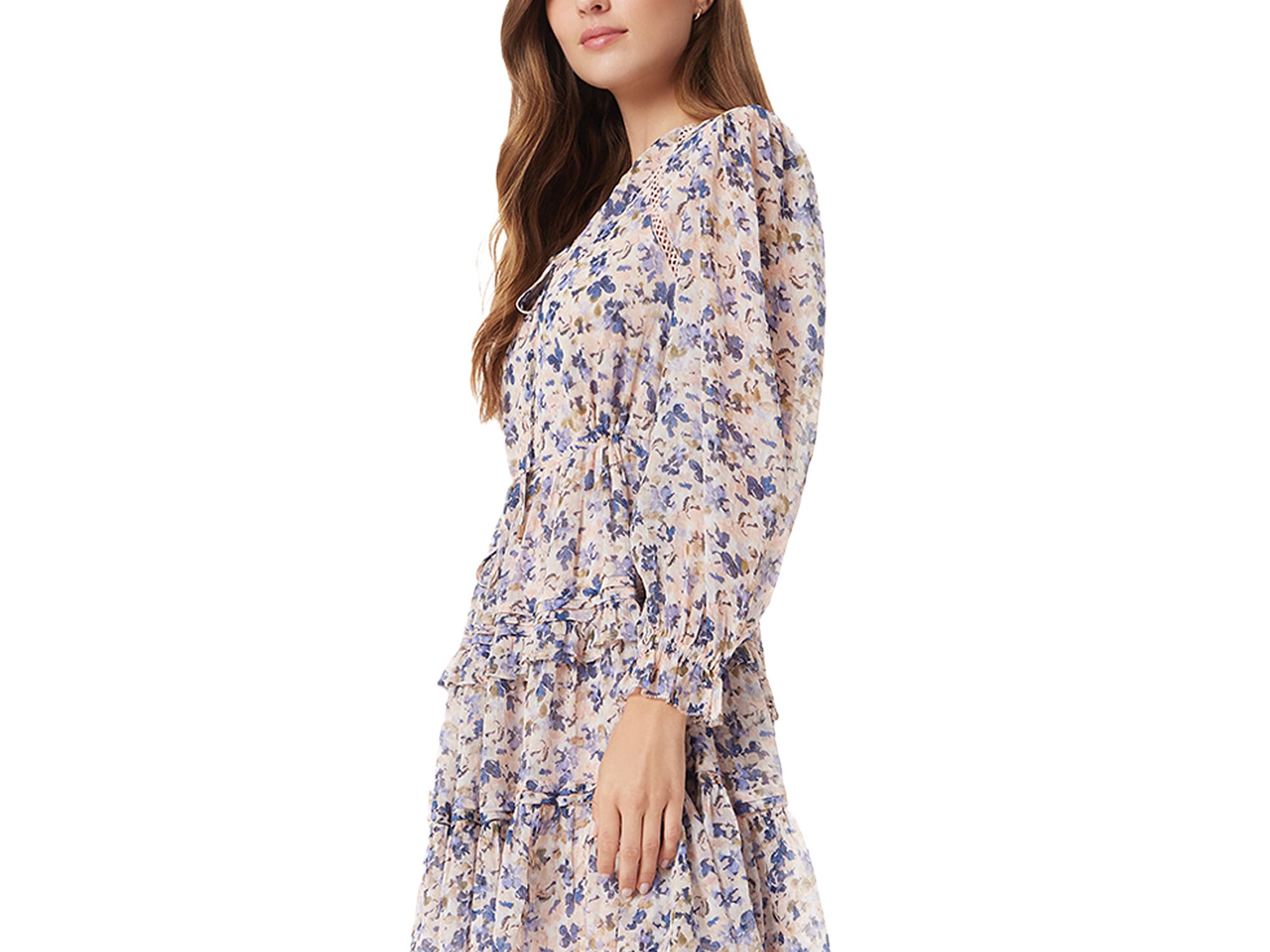 Savana Floral Tiered Easy Dress — Image 3
