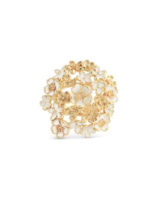 Anabel Aram - Bloom Gathered Cocktail Ring in 18K Gold Plated - Exclusive