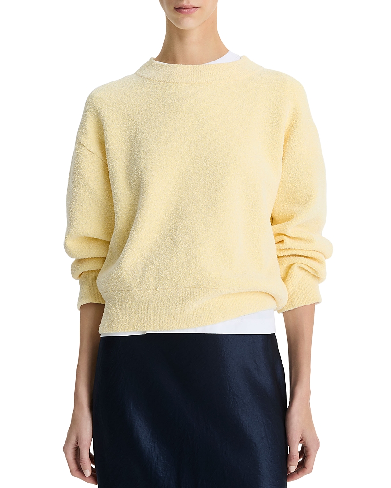 Shop Vince Structured Boucle Sweater