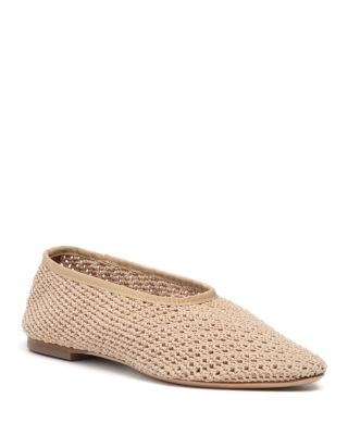 STAUD - Women's Alba Crochet Ballet Flats