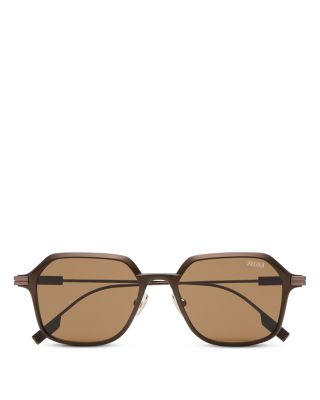 Aluminum & Metal Sunglasses, 53mm