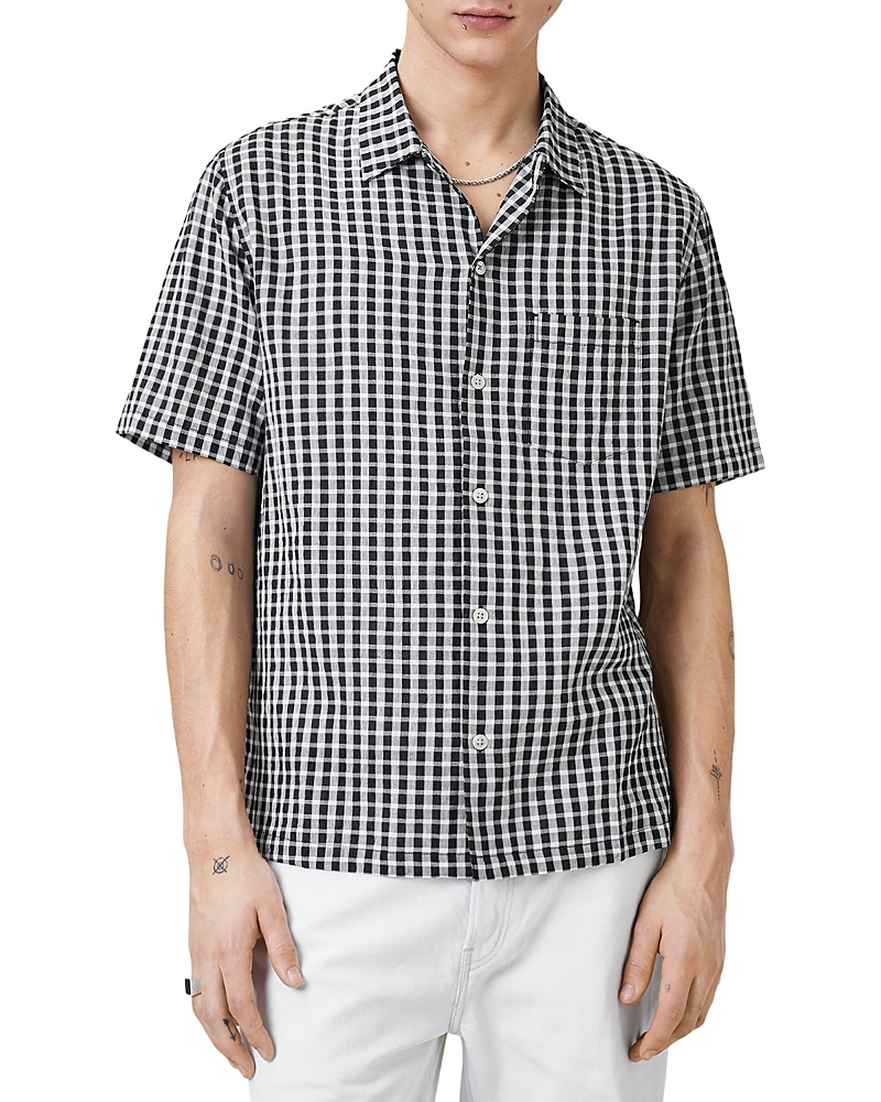 Shop Allsaints Tawney Shirt In Black