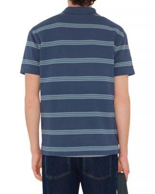 Striped Cotton Piqu&eacute; Polo Shirt