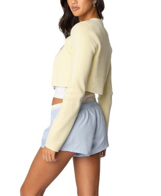 Jayne Split Front Knit Cardigan
