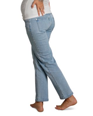Hailey Straight Leg Jeans in Light Wash