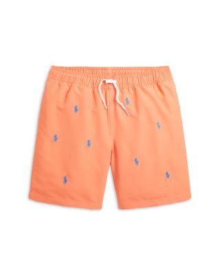 Ralph Lauren - Boys' Traveler Polo Pony Swim Trunk - Big Kid
