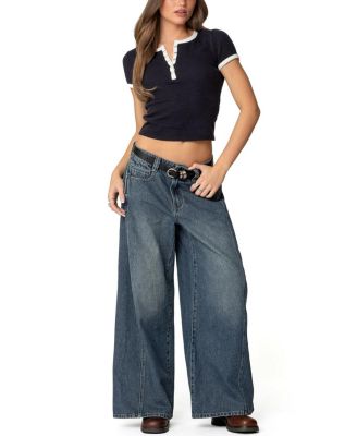 Gillian Henley Waffle Top