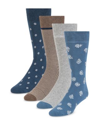 Ted Baker - Dress Crew Socks, Pack of 4