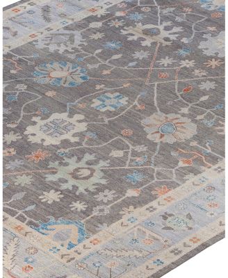 Bloomingdale's Colorful Oushak M1945 Area Rug, 8'9" x 11'8"