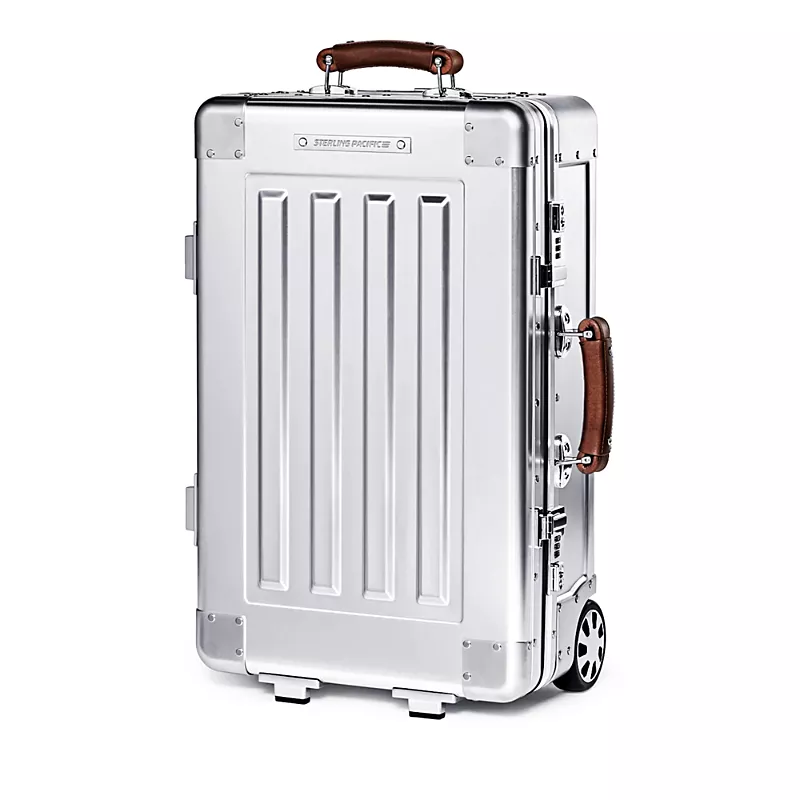 Sterling Pacific 2 Wheel Aluminum 22 Carry On, 35L