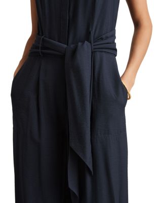 【海外限定】REISSジャンプスーツ☆Raven Belted Shirt Jumpsuit REISS Raven Belted Jumpsuit | Bloomingdale's