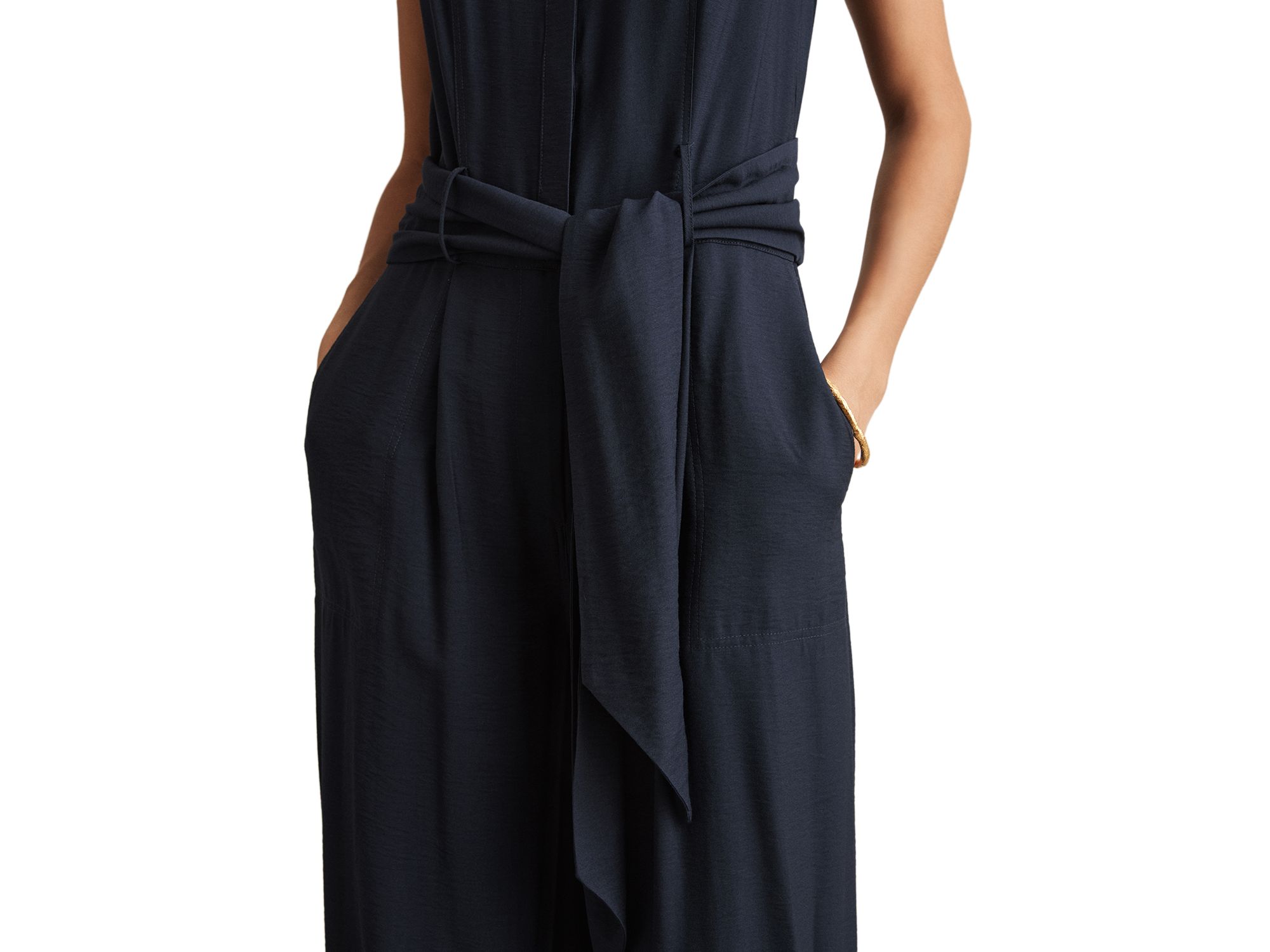 Raven Belted Jumpsuit — Image 4