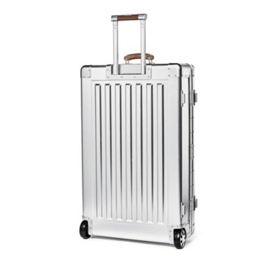 2 Wheel Aluminum XL Checked Suitcase, 80L