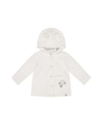Deux par Deux - Girls' Quilted Jacket with Hood - Baby