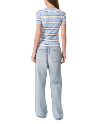 Eloise Striped Crewneck Top