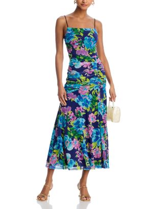 AQUA Floral Maxi Dress - Exclusive | Bloomingdale's Women