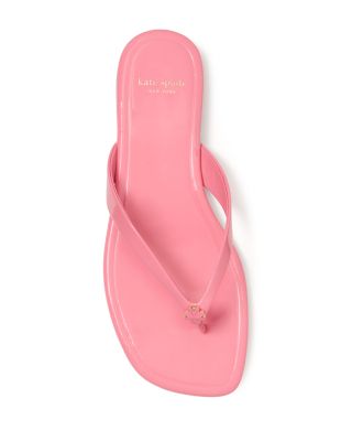 Women's Spade Flower Flip Flop Sandals