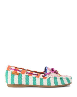 KURT GEIGER LONDON - Women's Eagle Moccasin Boat Shoe Loafers