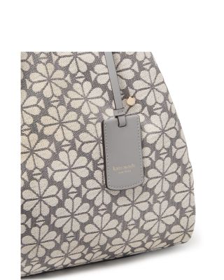Spade Flower Jacquard Tote