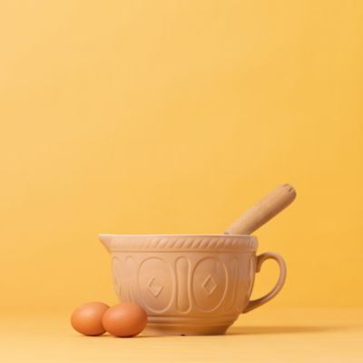 Cane Set of 2 Mixing bowls + Batter Bowl Set