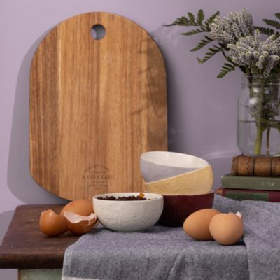 Set of 5 Rose Cream Mixing Bowl + Prep Bowls