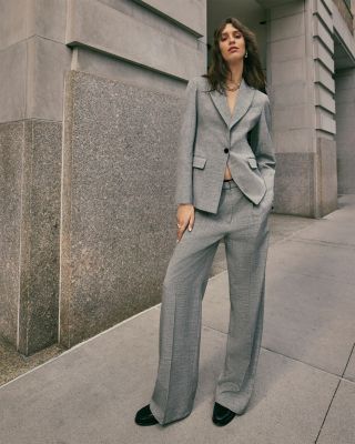 Belted Suit Jacket