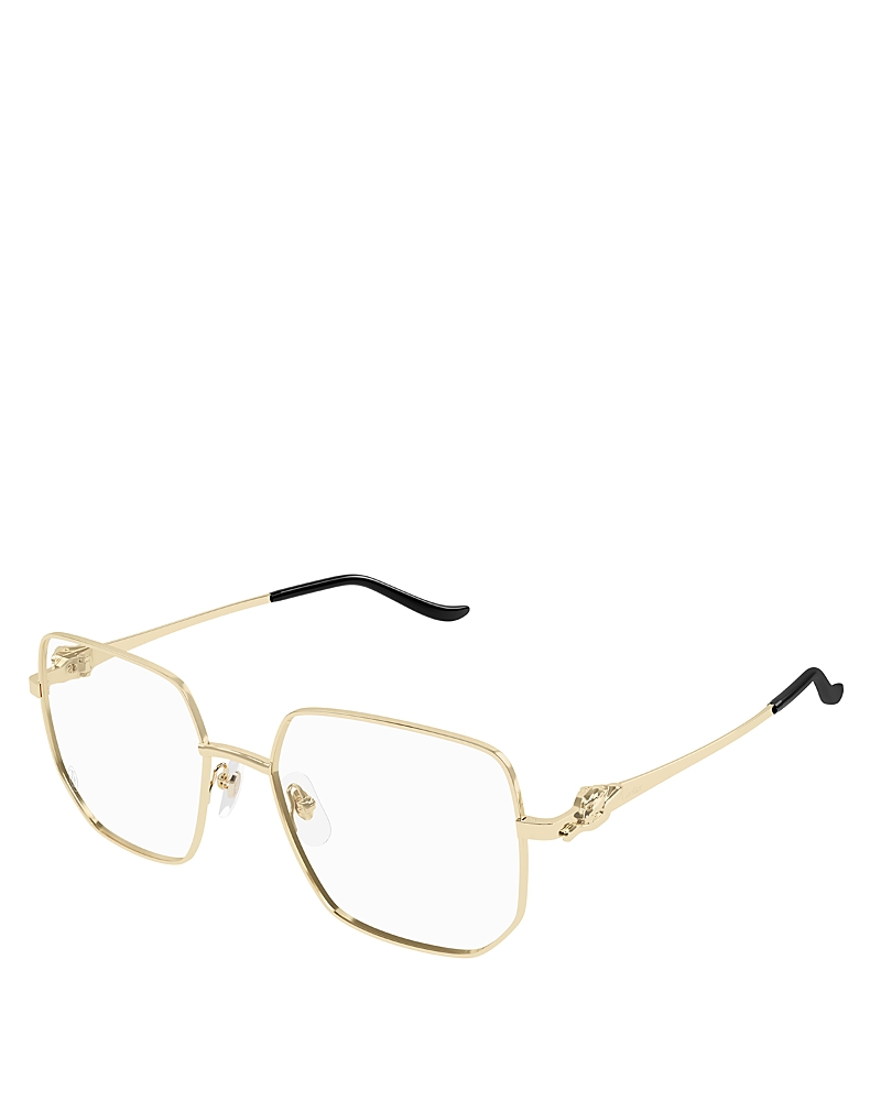Cartier 57mm Rectangular Optical Glasses