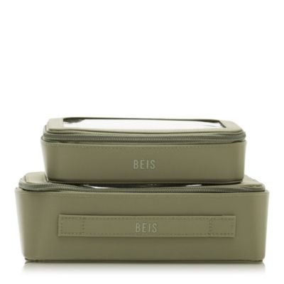 The in Flight Cosmetic Case in Olive