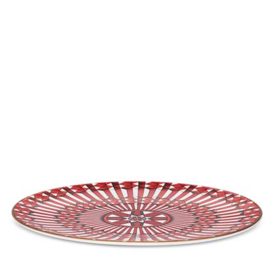 Arcadia Red Bread Plate